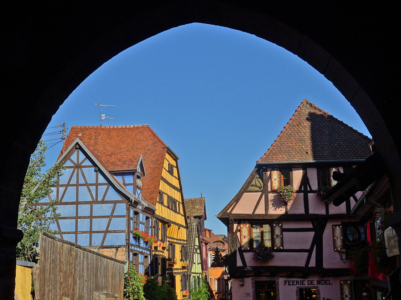 rue du Général de Gaulle à Riquewihr