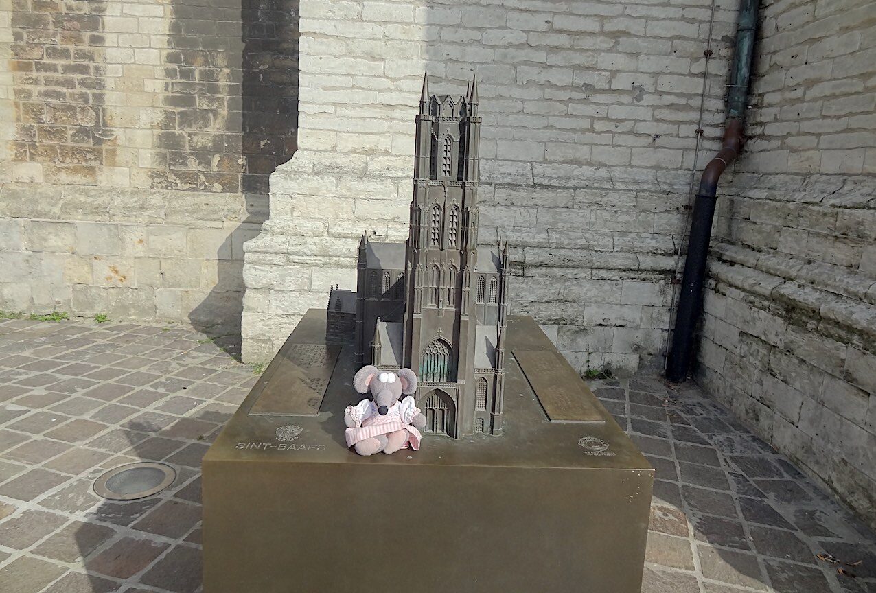 maquette cathédrale Saint Bavon