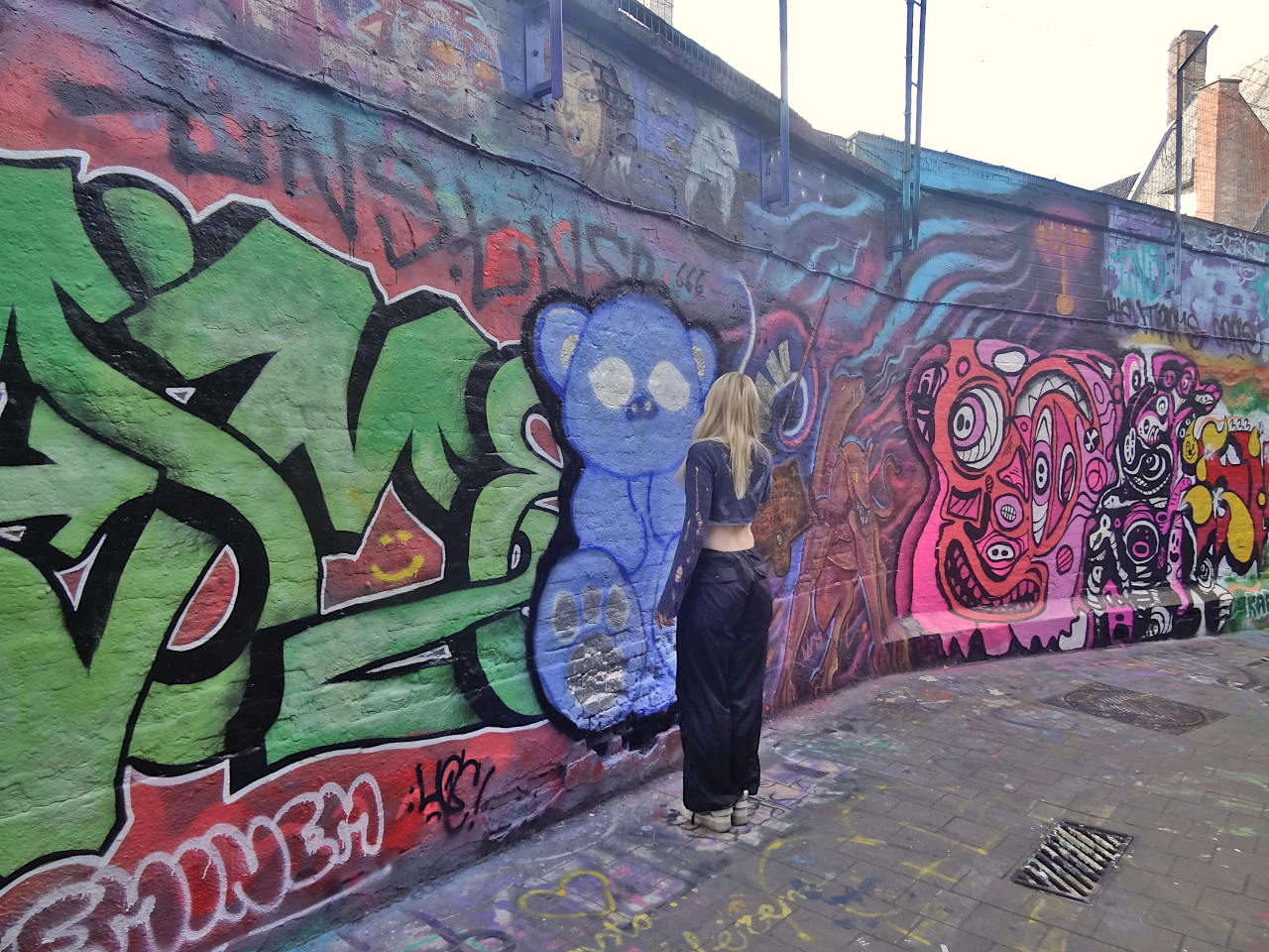 ruelle des graffitis Gand