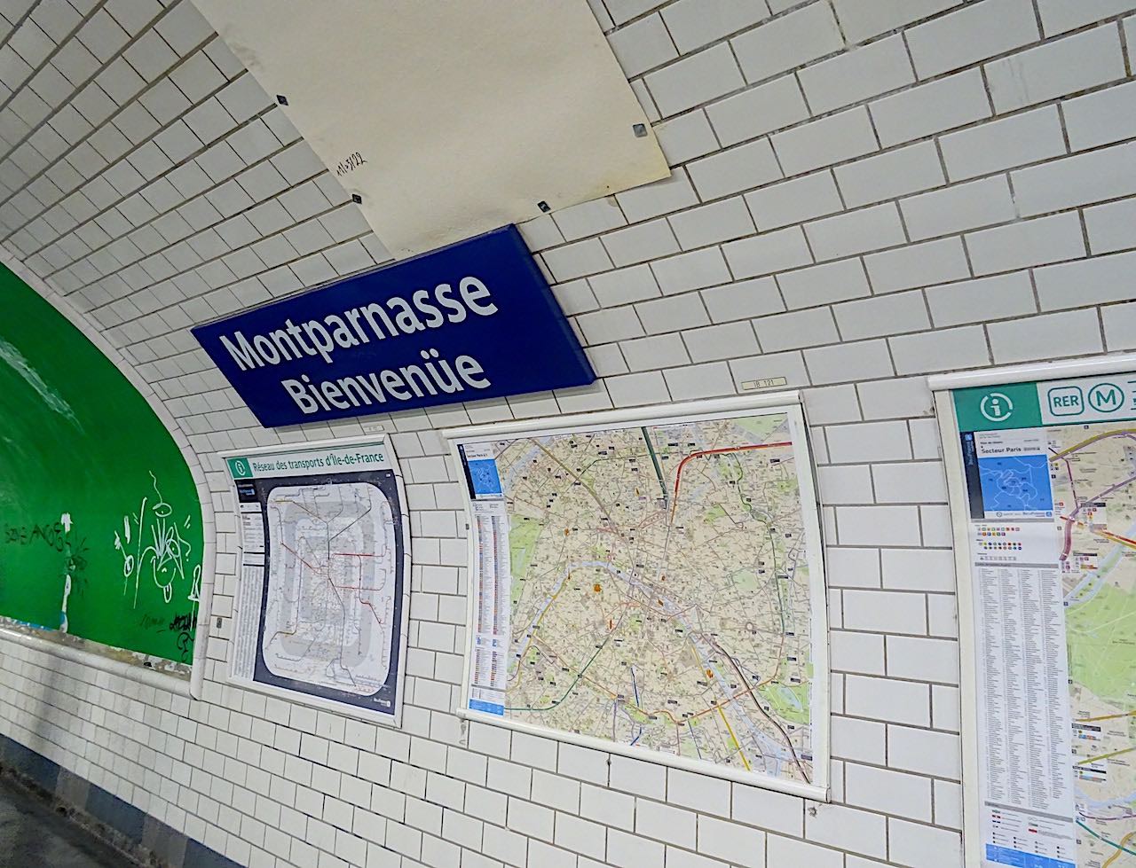 station métro Montparnasse