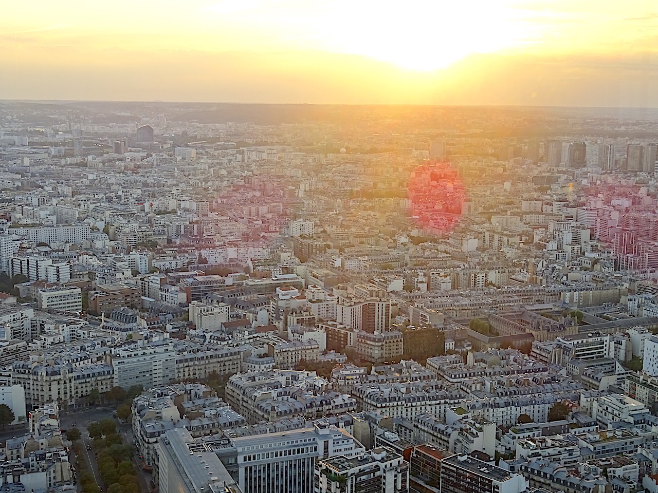 tour Montparnasse coucher de soleil2