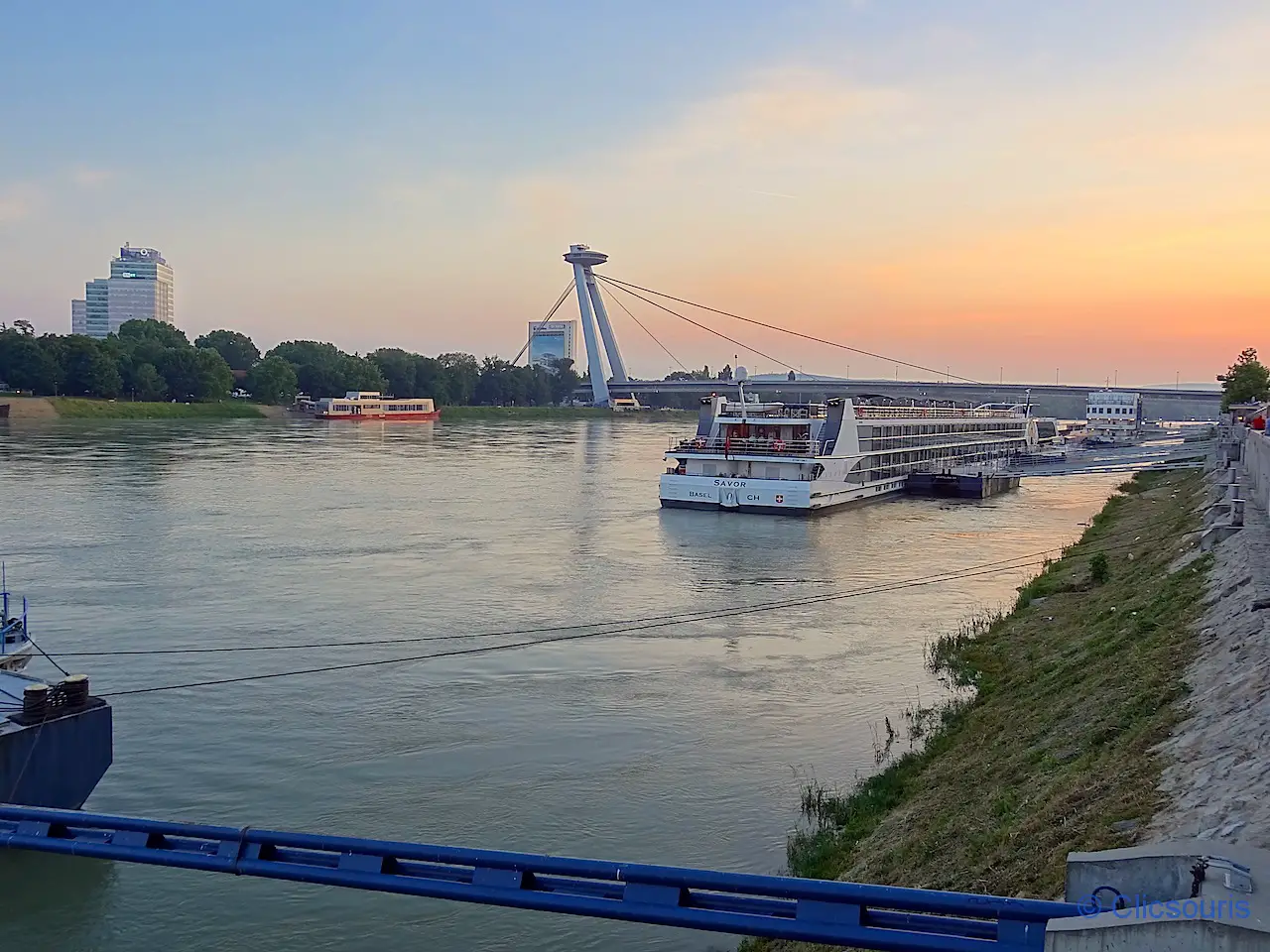 le Danube à Bratislava