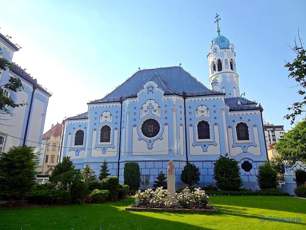 Bratislava eglise bleue