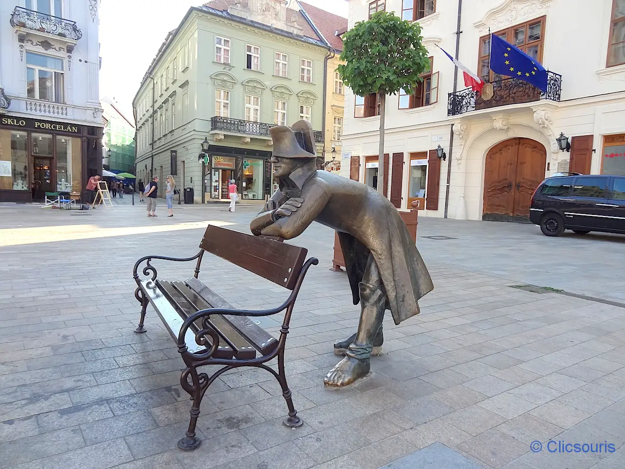Bratislava statue