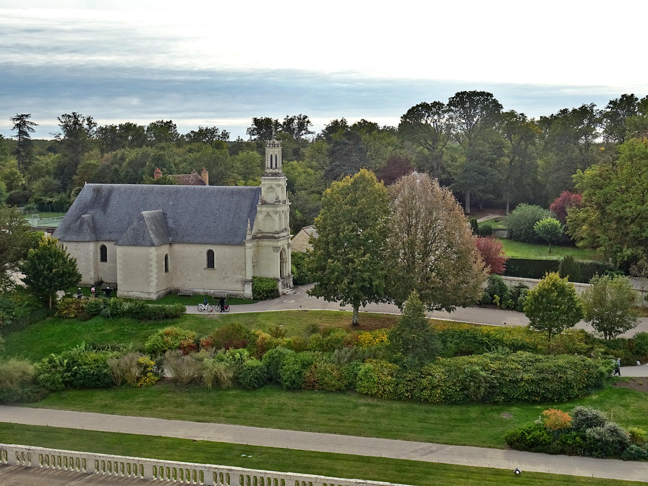 Chambord en automne