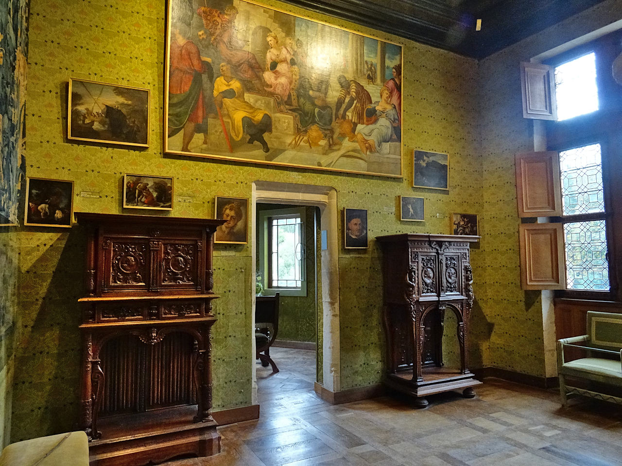 Chenonceau cabinet vert