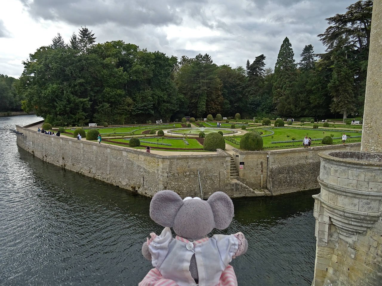 Chenonceau jardin de Catherine