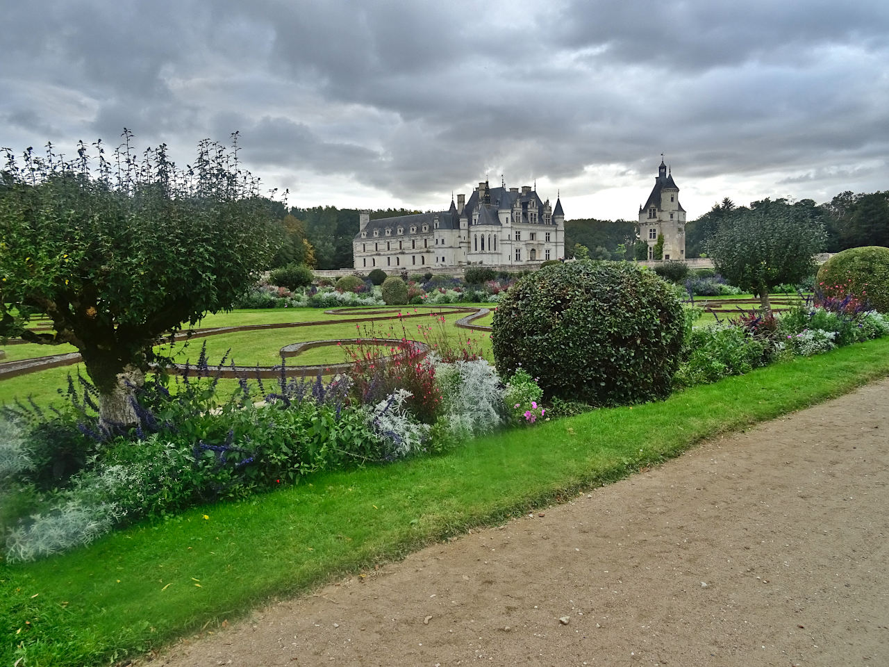 Chenonceau parterre de Diane