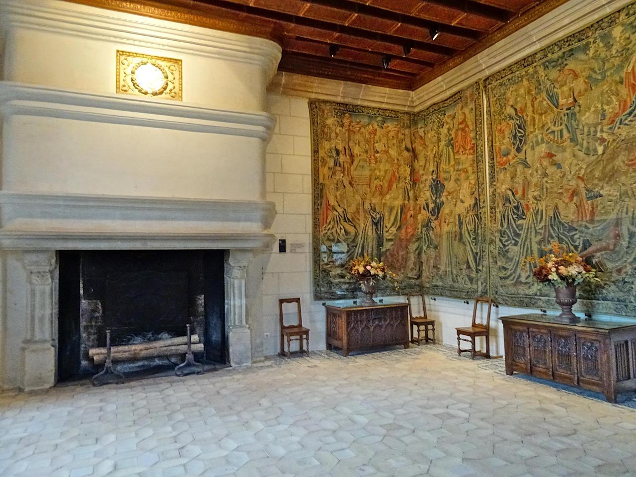 Chenonceau salle des gardes