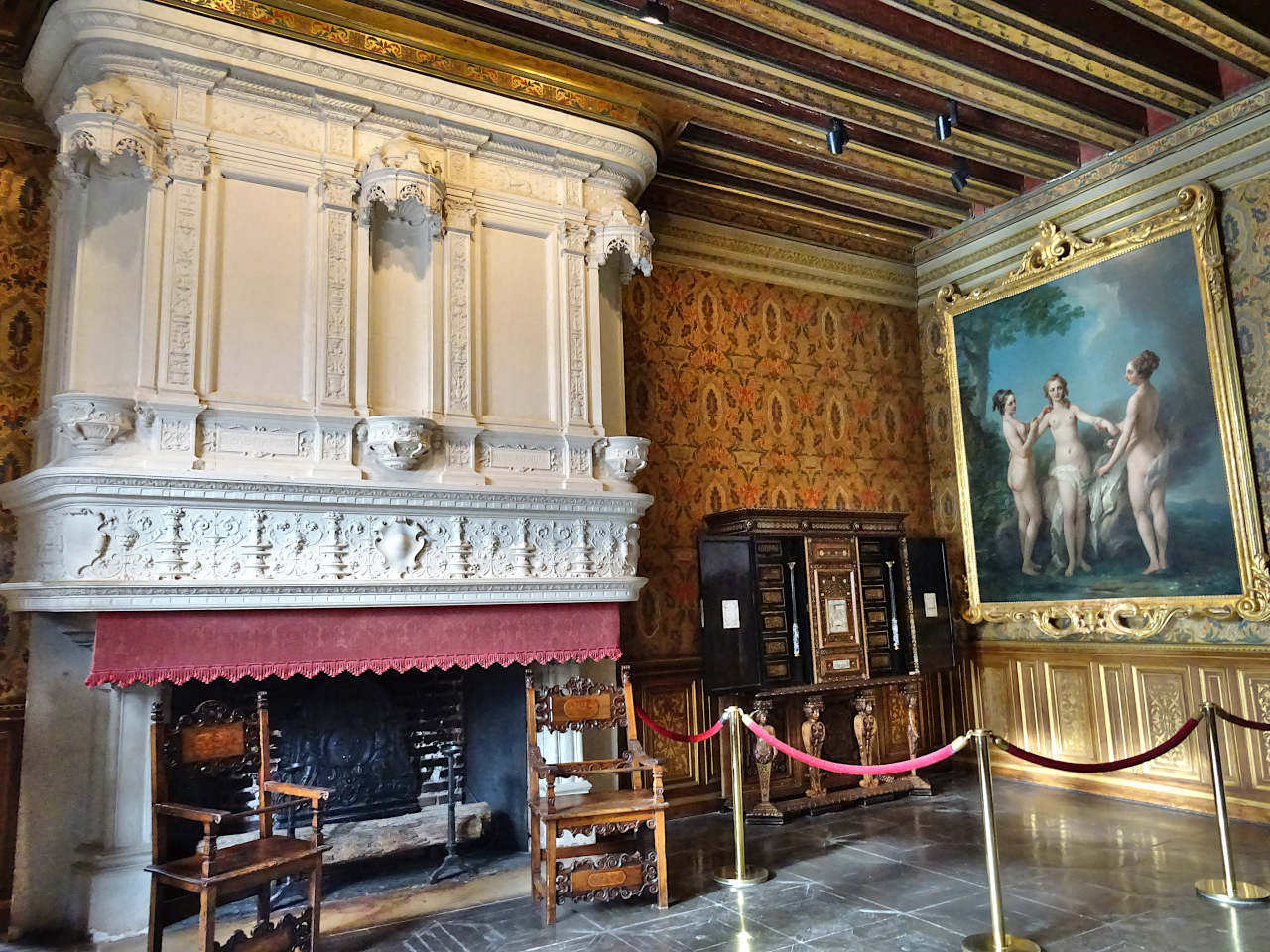 Chenonceau salon François Ier