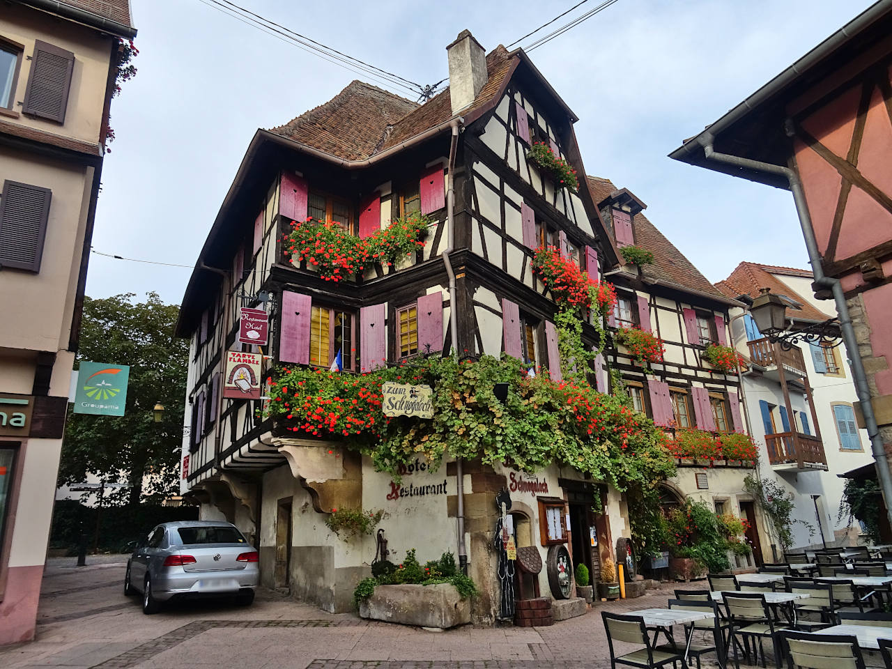 maison à colombages à Obernai