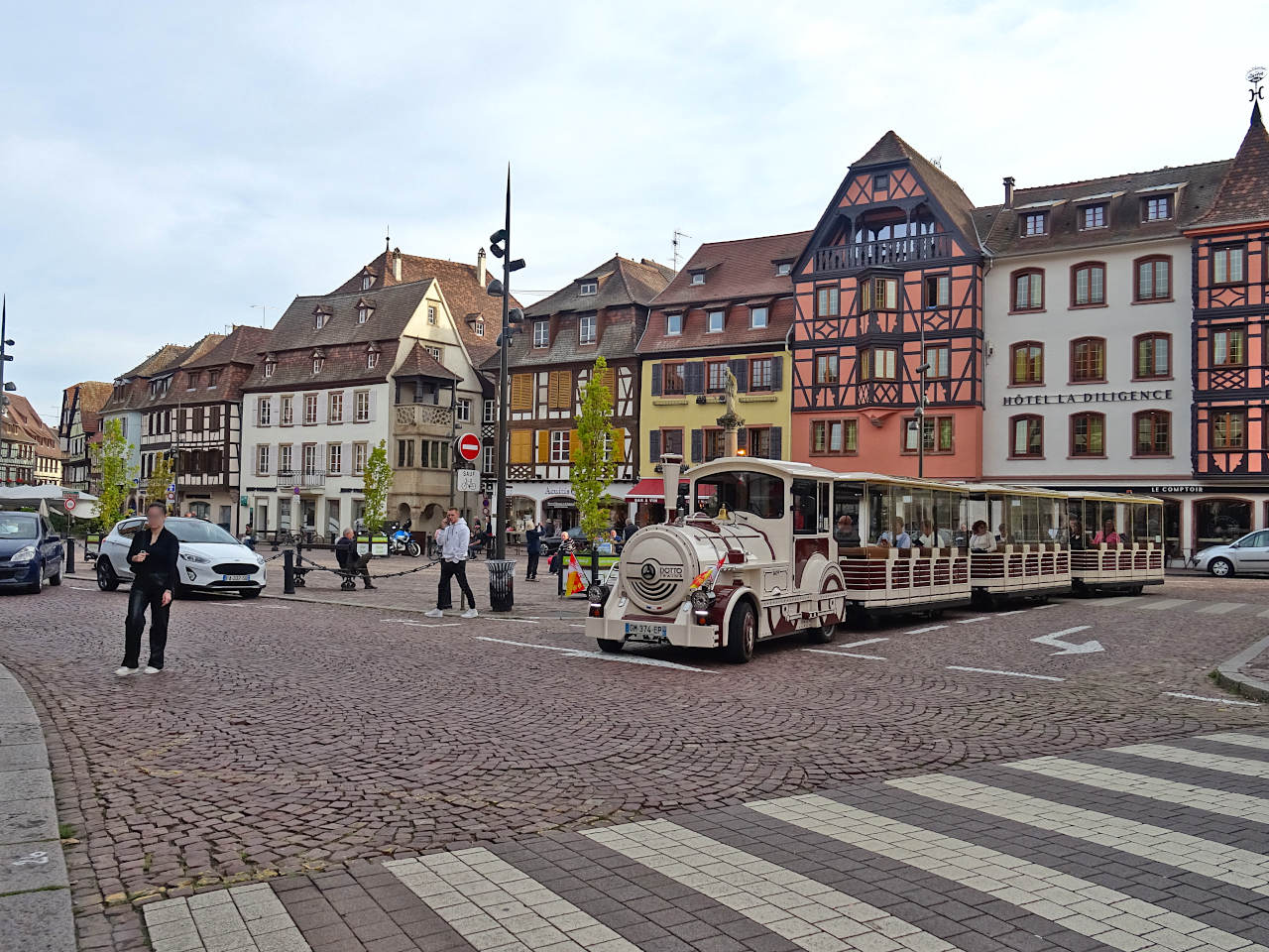 place du marché à Obernai