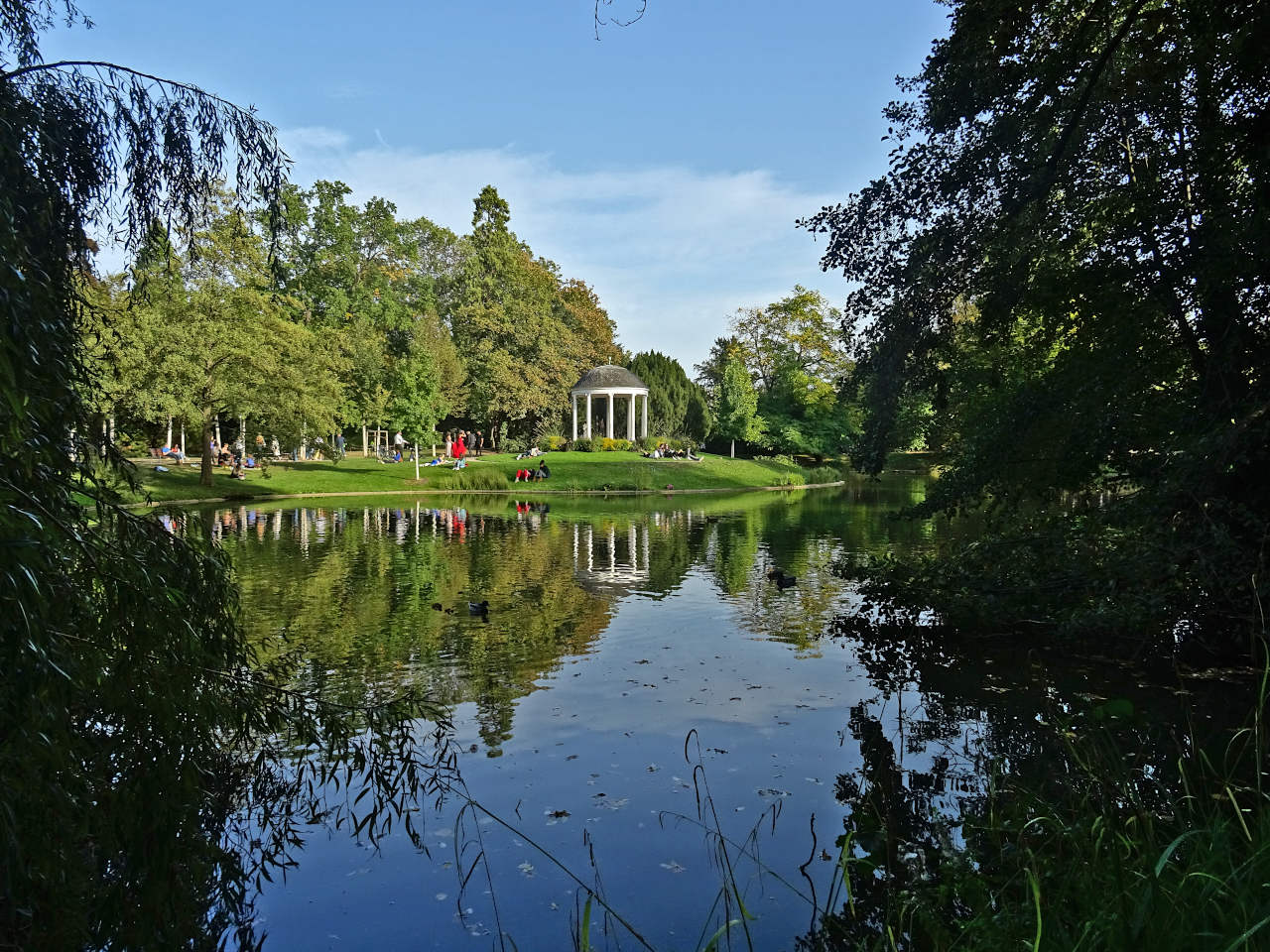 Strasbourg parc de l'orangerie