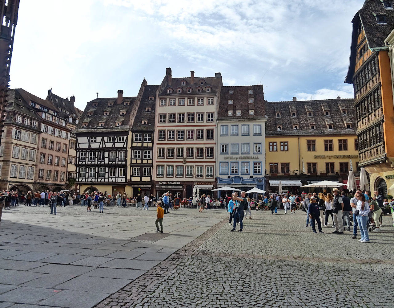 Strasbourg place de la cathédrale