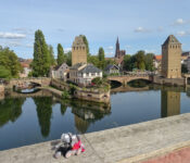 Strasbourg vu depuis le barrage Vauban