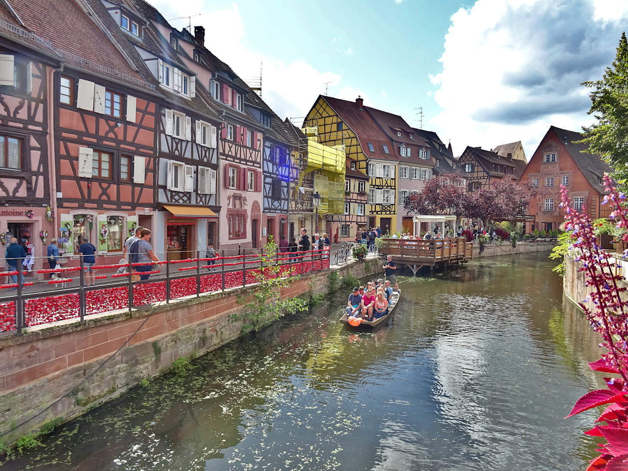 visite de Colmar en bateau