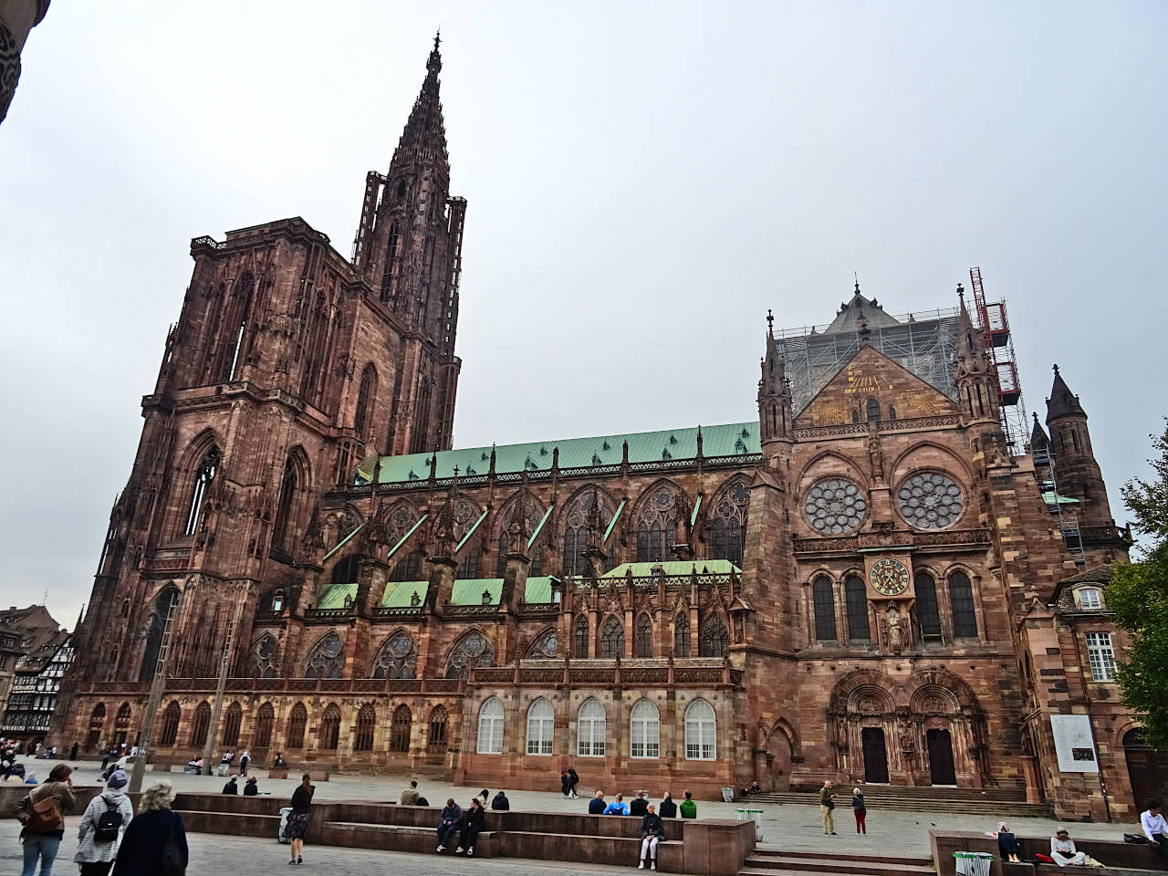 cathédrale de Strasbourg côté