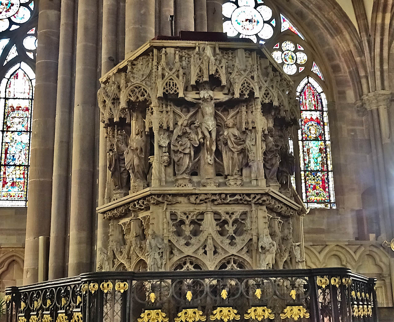 chaire de la cathédrale de Strasbourg