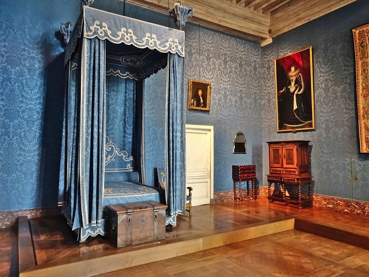 chambre de la Reine du château de Chambord