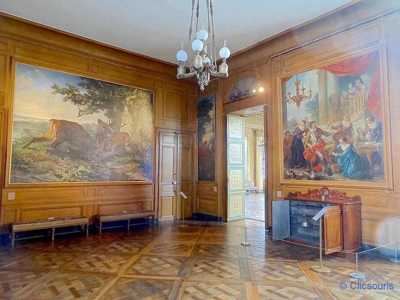 château de Compiègne galerie aux Cerfs