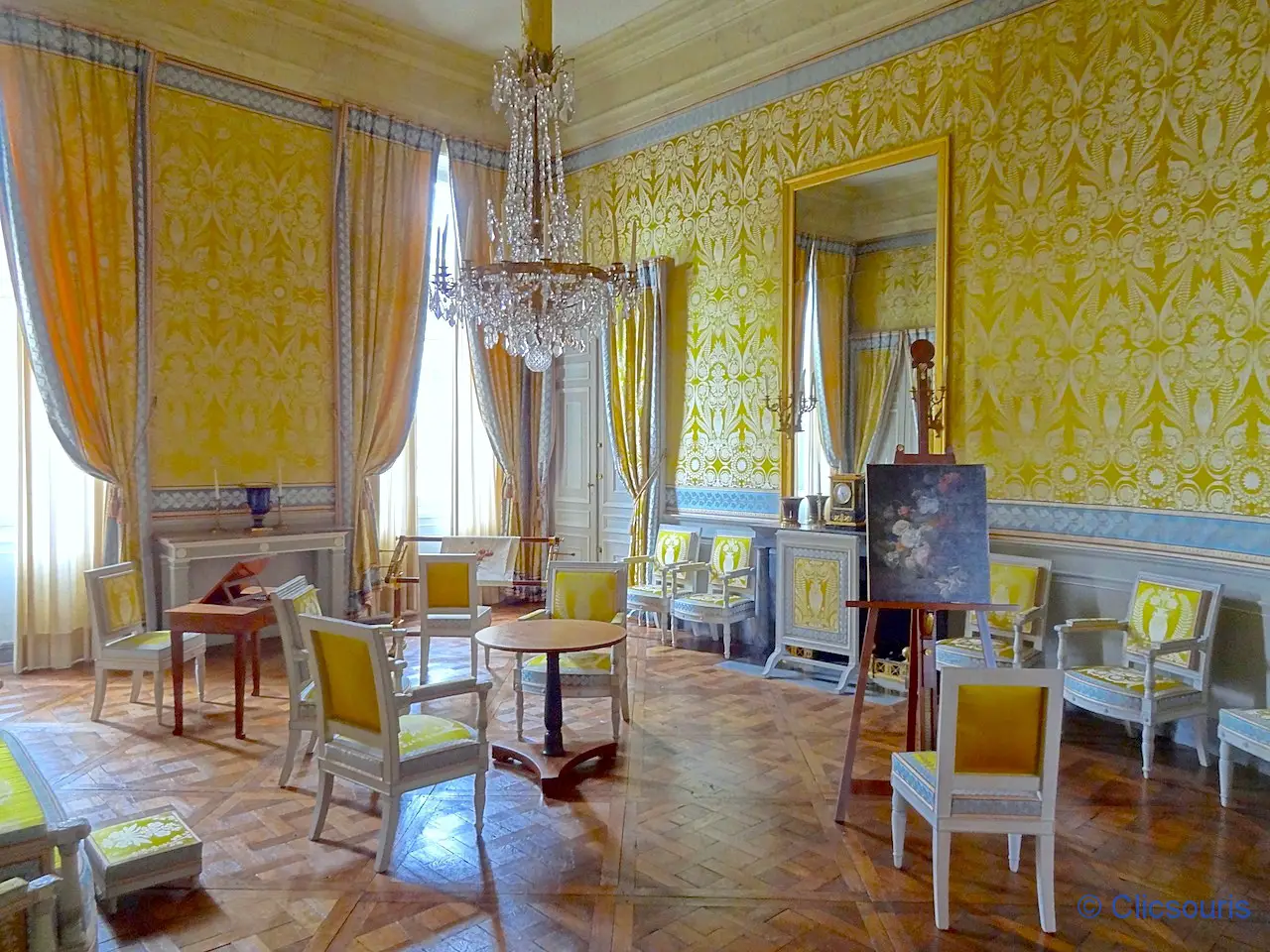 château de Compiègne salon du déjeuner