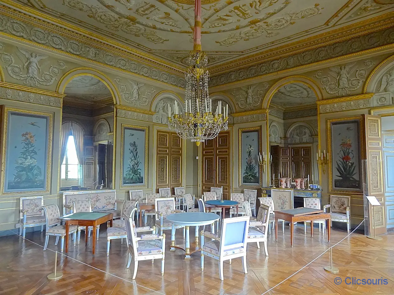 château de compiègne salon des fleurs