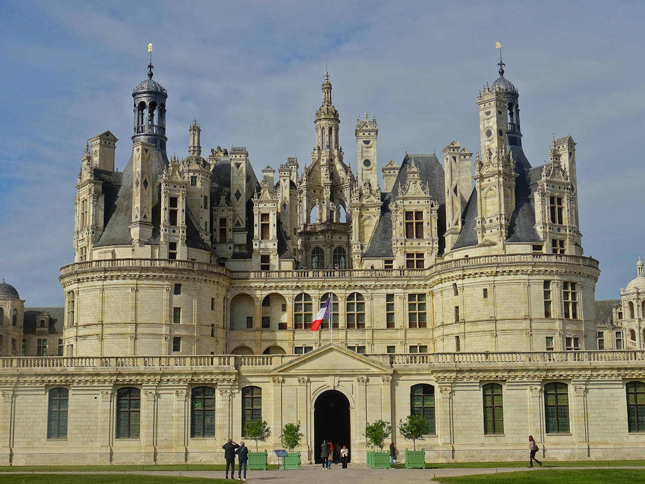 façade du château de Chambord