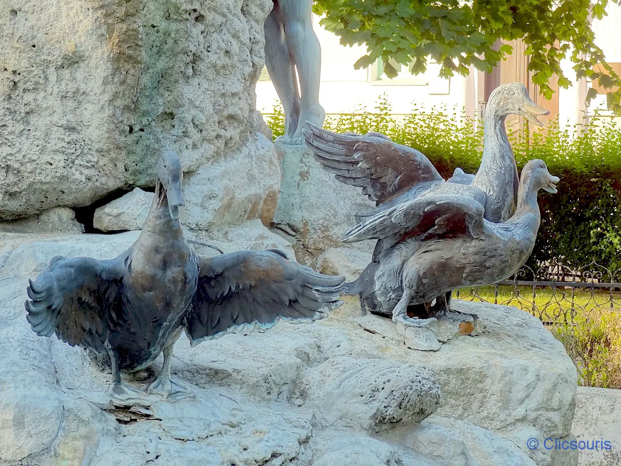 fontaine canards Bratislava