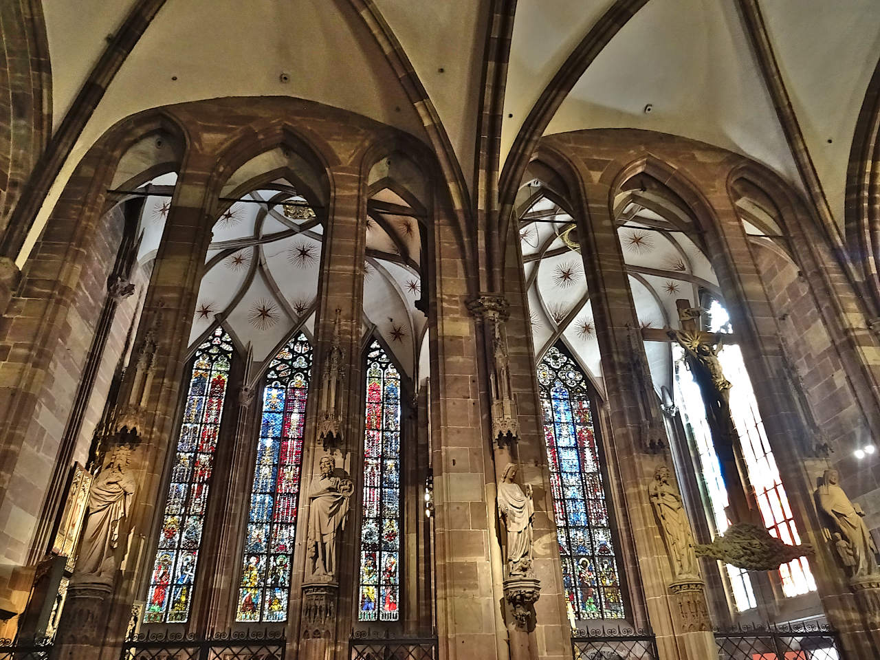 intérieur cathédrale de Strasbourg