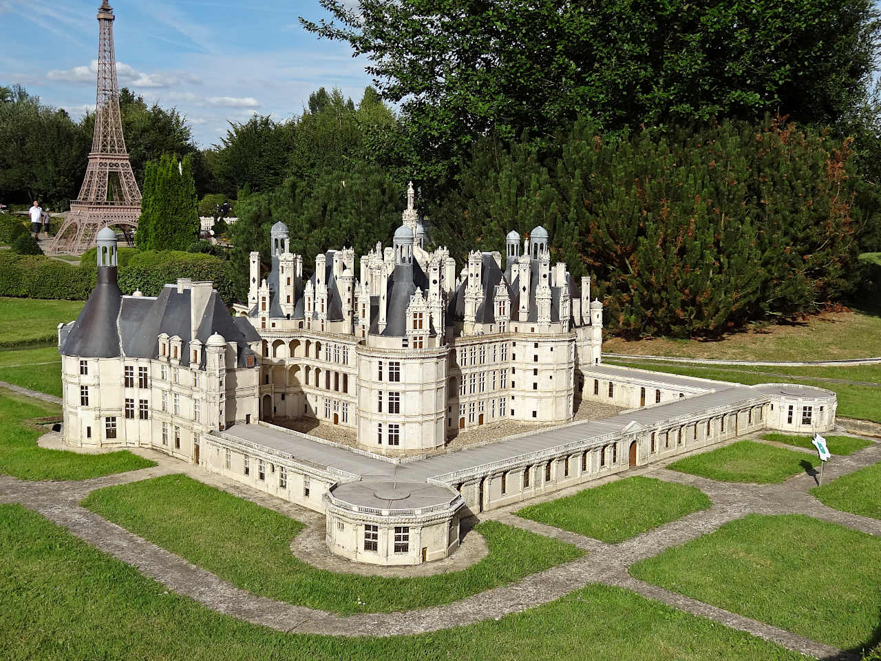 maquette château de Chambord