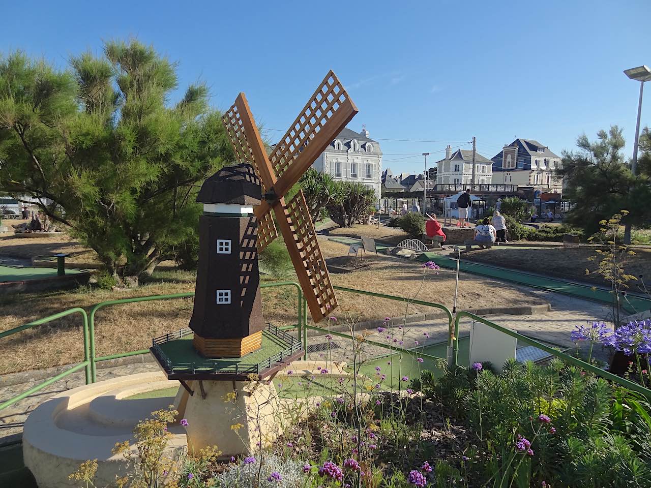 mini golf de Cabourg