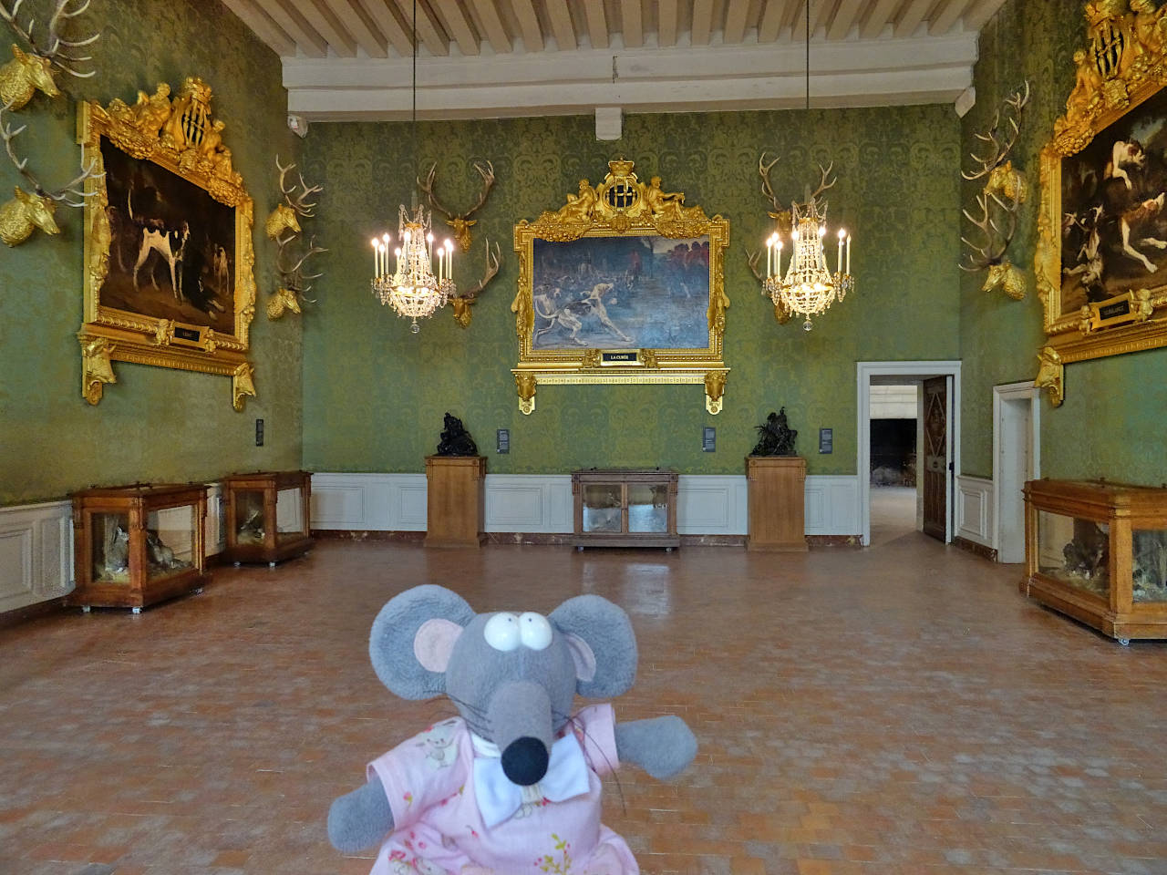 salle des Chasses du château de Chambord