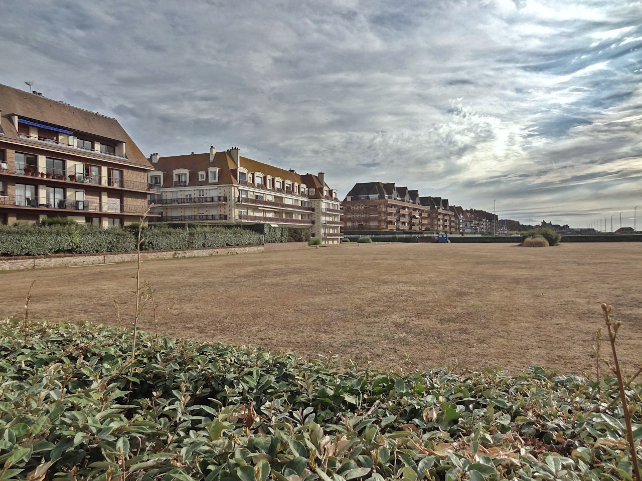 Deauville immeubles front de mer
