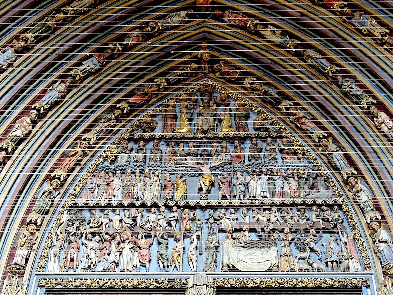 Freiburg cathédrale porte