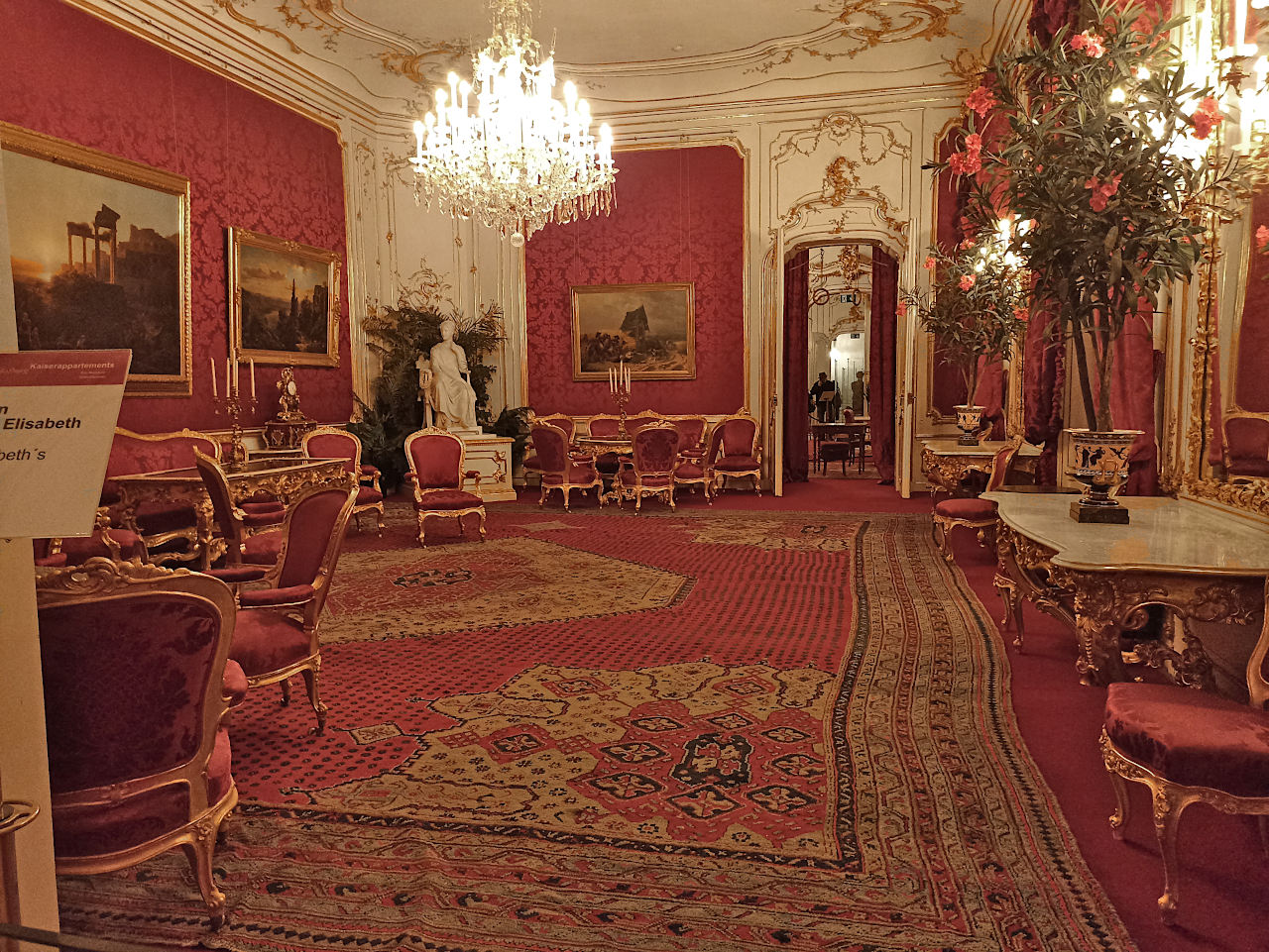 appartements impériaux de la Hofburg à Vienne