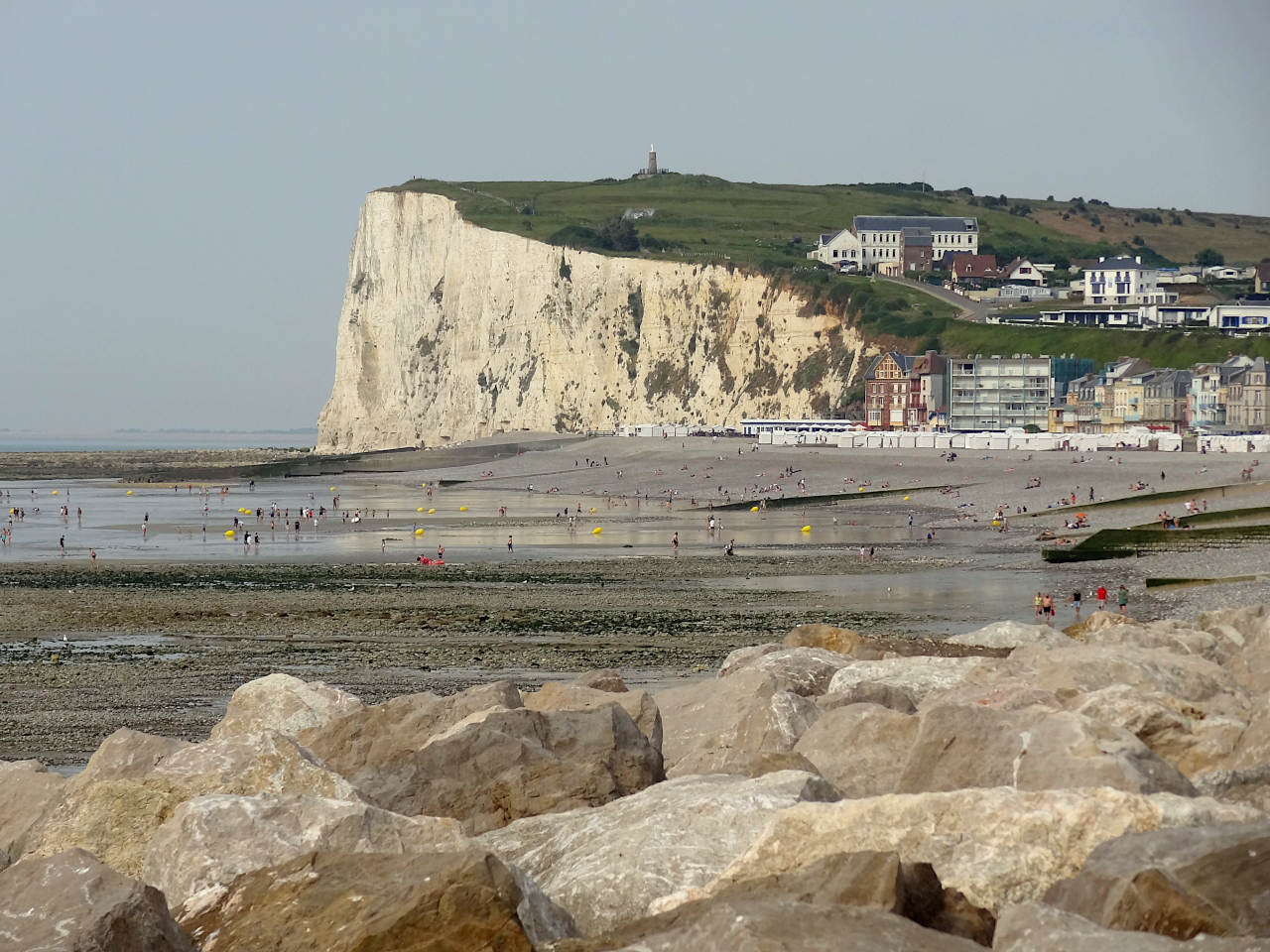 Mers les Bains falaises