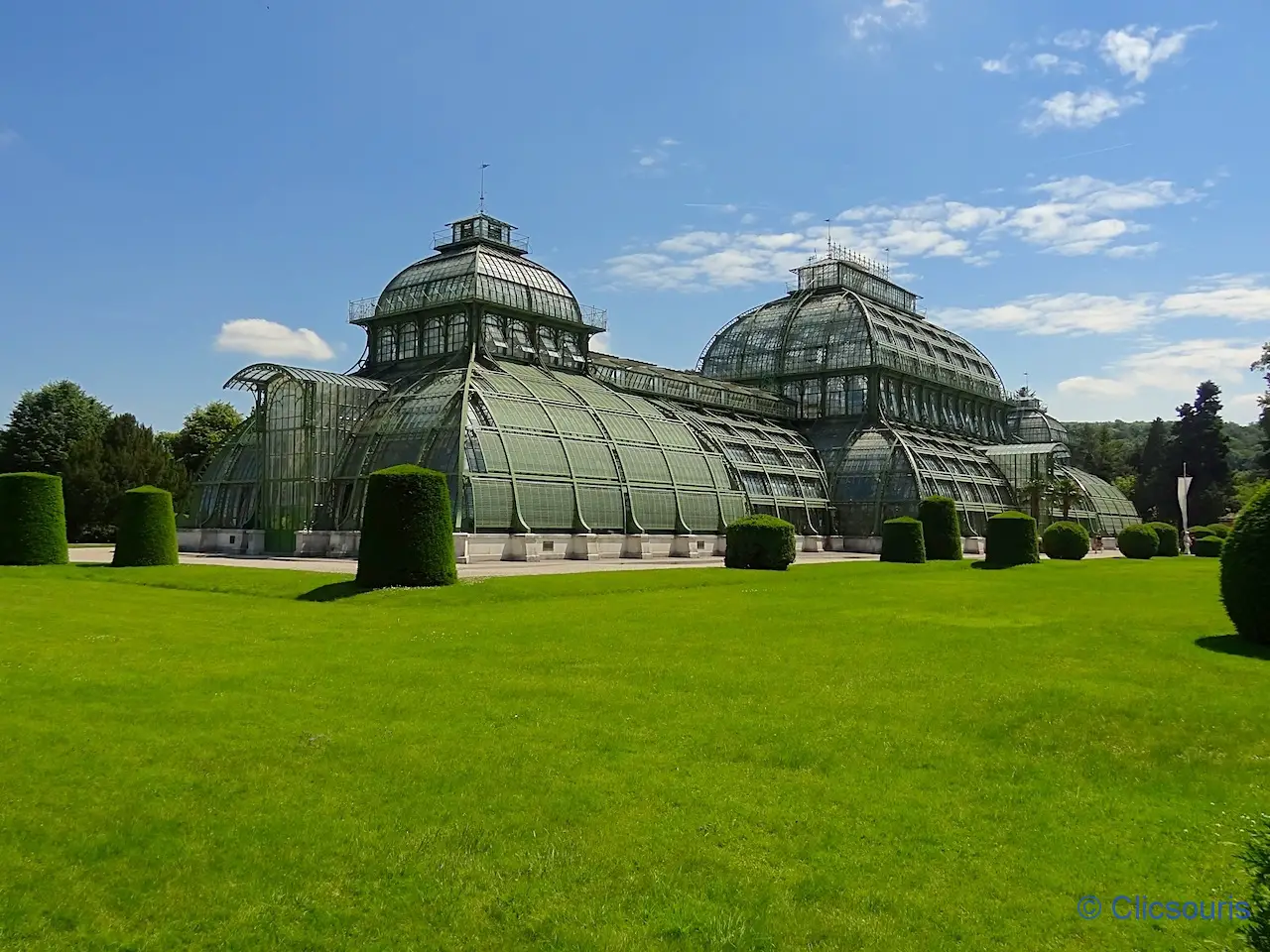 Parc du château de Schönbrunn palmeraie