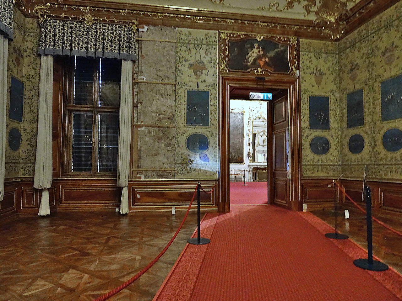 Salon chinois bleu du château de Schönbrunn