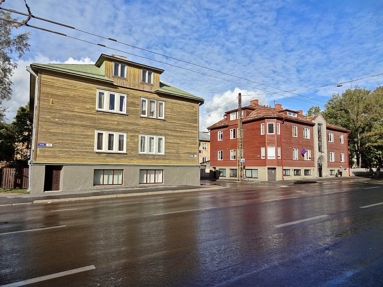 Tallinn maisons en bois