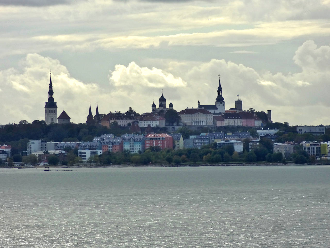 Tallinn vue sur Toompea