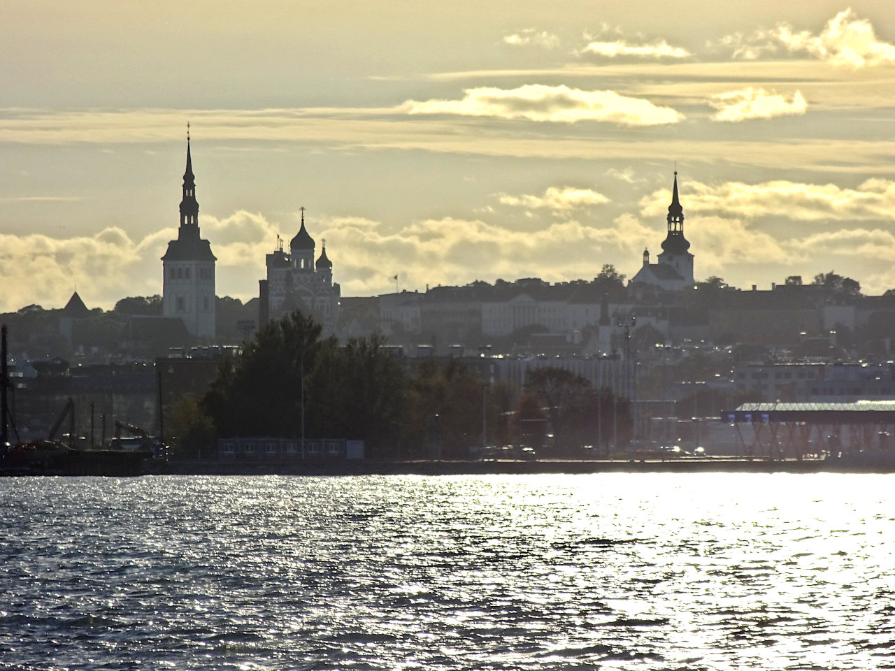 Tallinn vue vieille ville