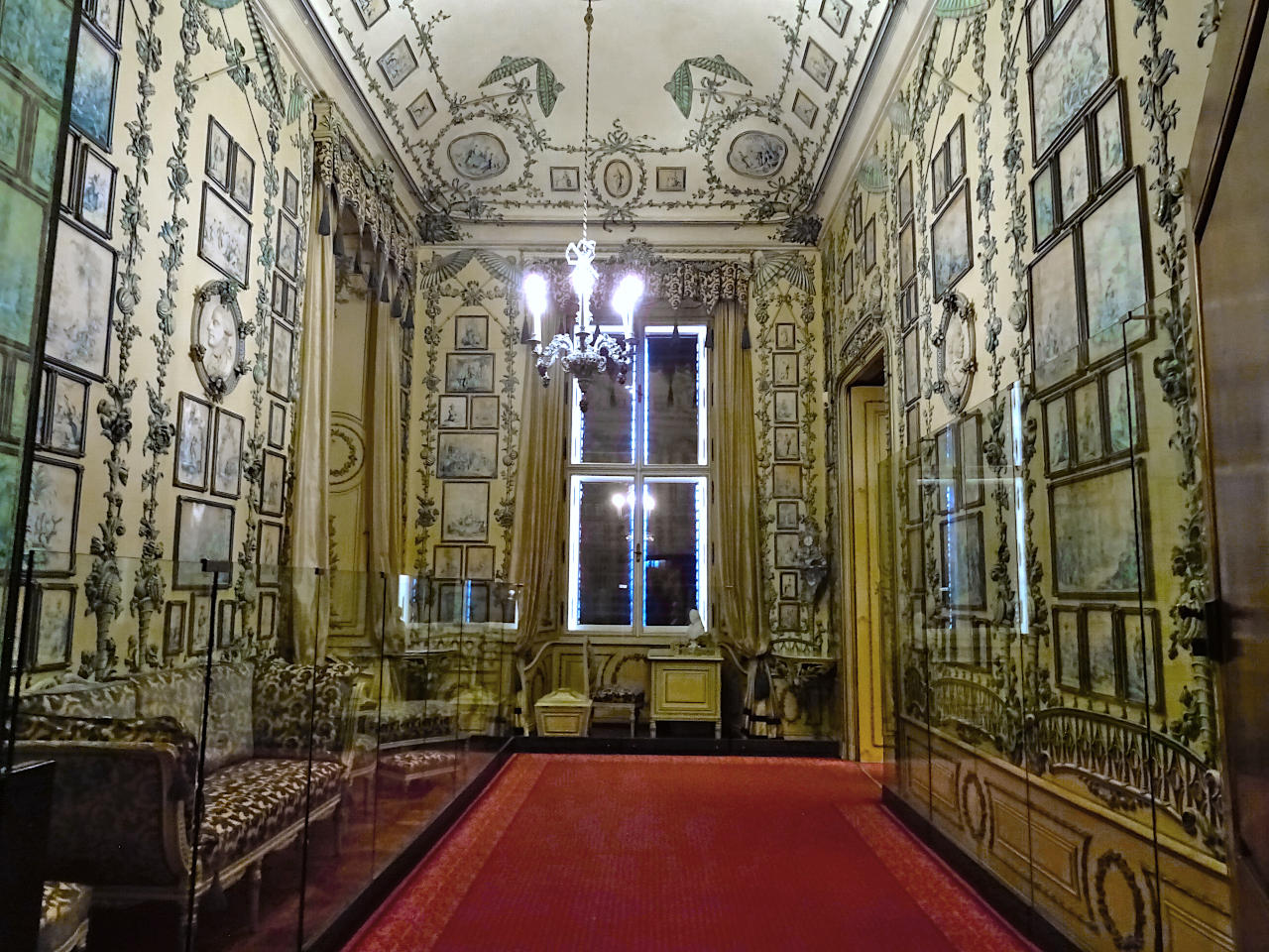 cabinet de porcelaine du château de Schönbrunn