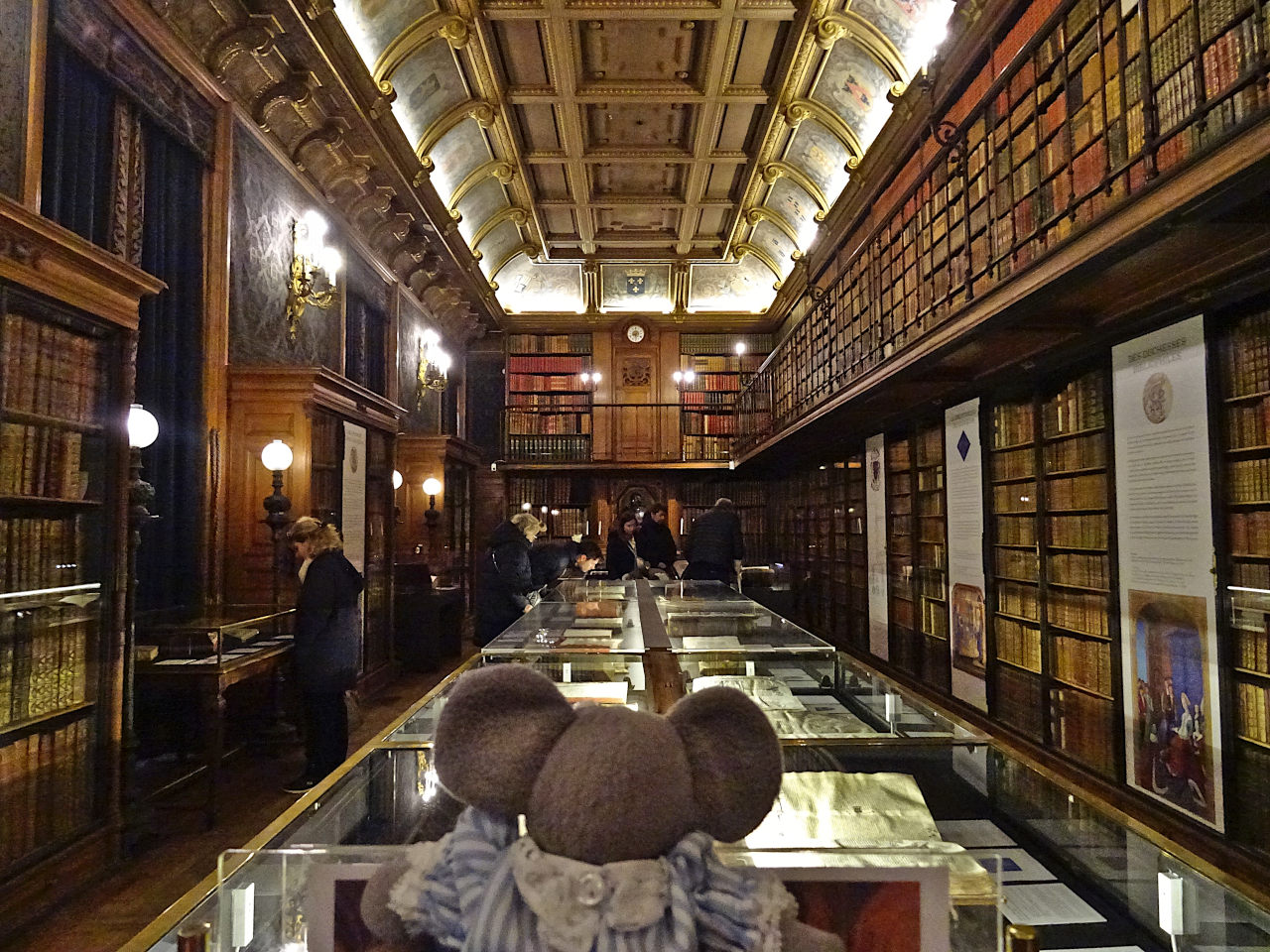 cabinet des livres du château de Chantilly