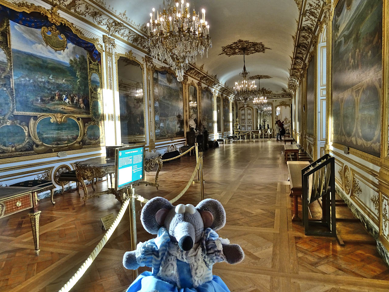 château de Chantilly galerie des batailles