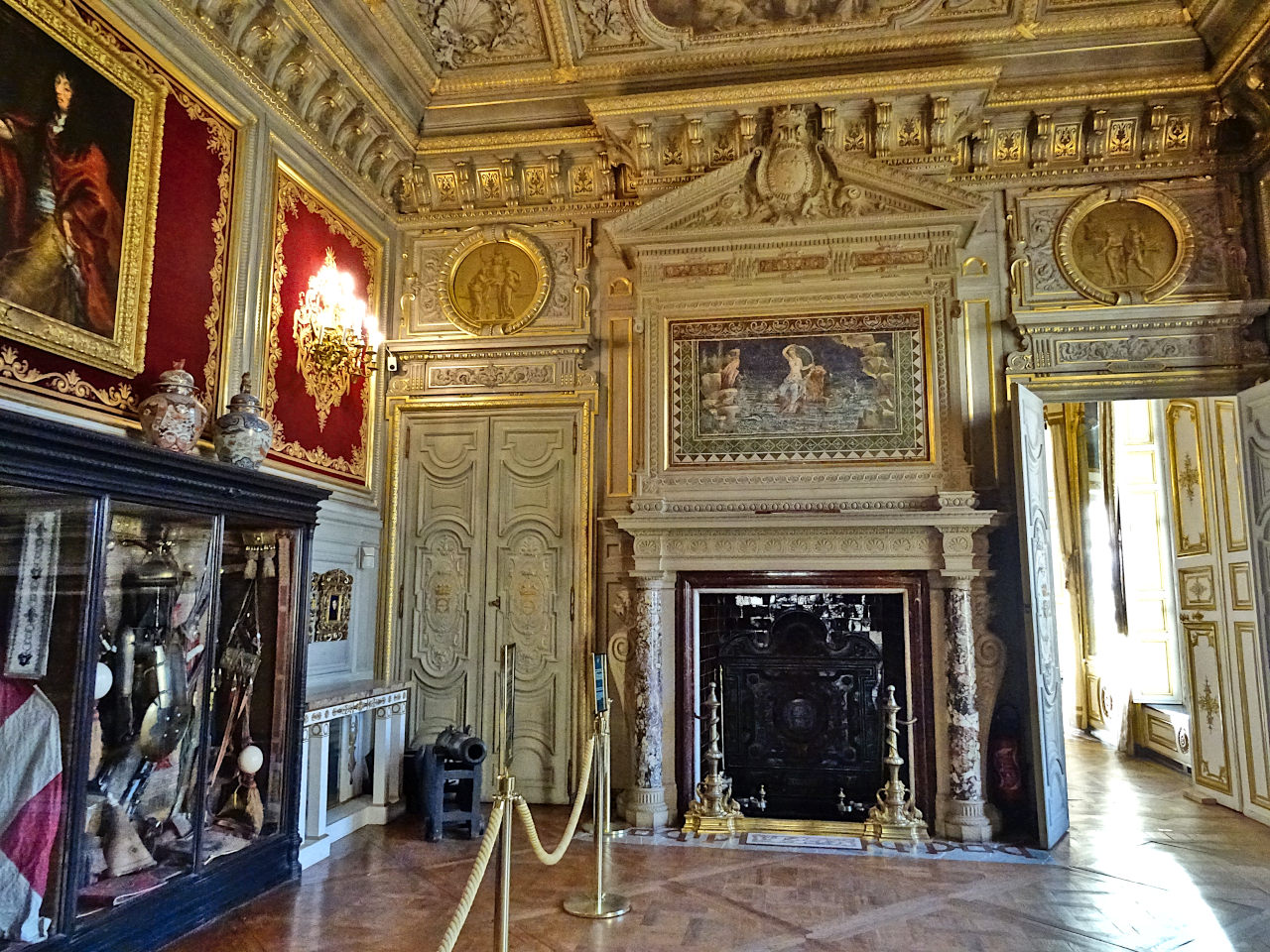 Salle des Gardes du château de Chantilly