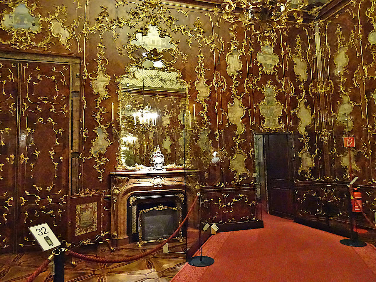 château de Schönbrunn cabinet du million