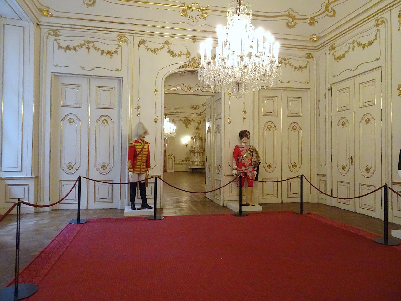 château de Schönbrunn salle des gardes