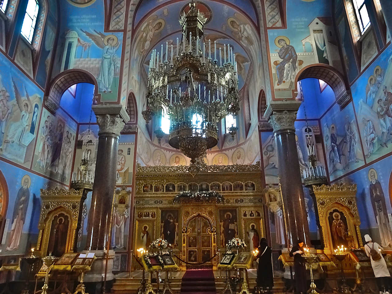 église russe de Vienne intérieur