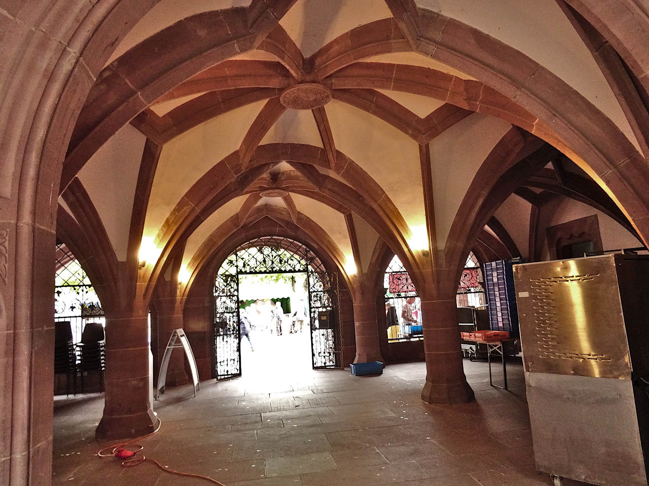 entrée de l'hôtel de ville de Freiburg