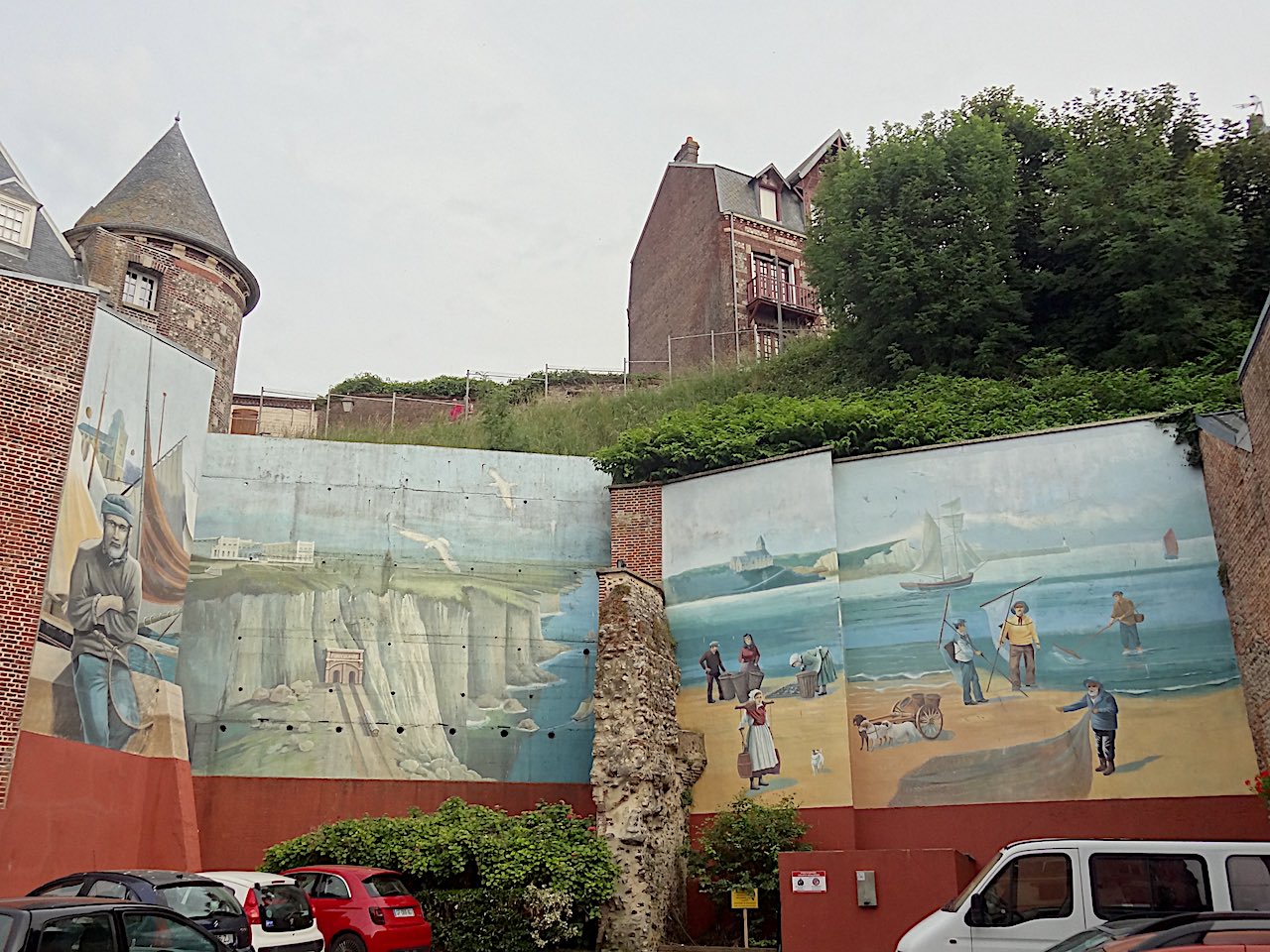 fresque Le Tréport